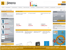 Tablet Screenshot of jjimeno.com